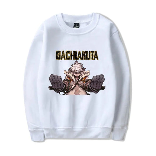 Gachiakuta Rudo Surebrec Sweatshirt White