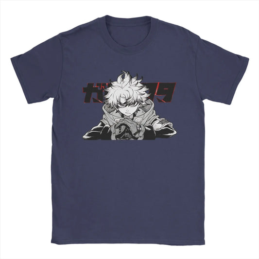 Gachiakuta Rudo “Underground Resolve” Navy Blue T-Shirt