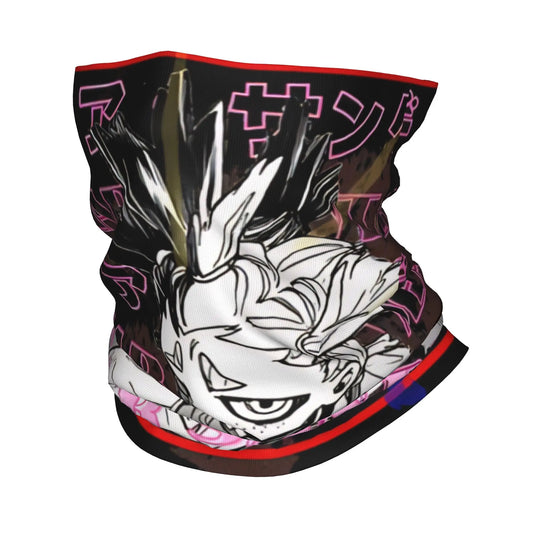 Gachiakuta Enjin Mask Smile Black Neck Gaiter