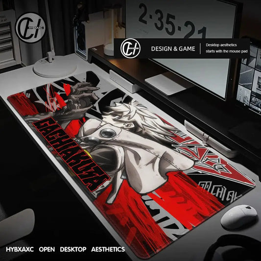 Gachiakuta XXL Mouse Pad – Red Graffiti Rudo Surebrec