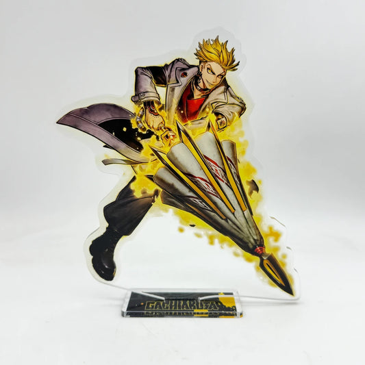 Gachiakuta Enjin Yellow Umbrella acrylic stand