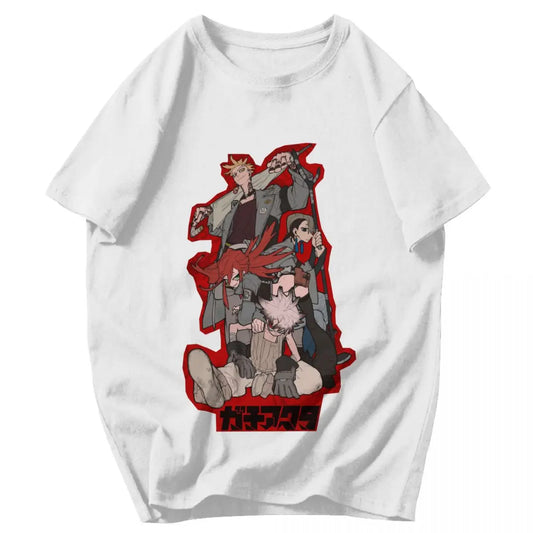 Gachiakuta White T-Shirt – Rudo & The Cleaners Team