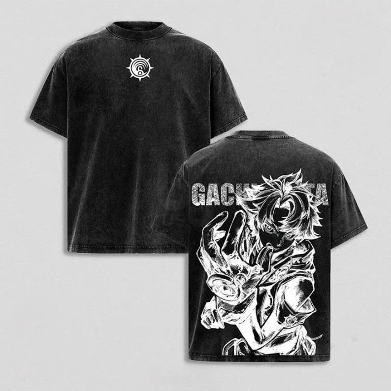 Gachiakuta Rudo Surebrec Black T-Shirt