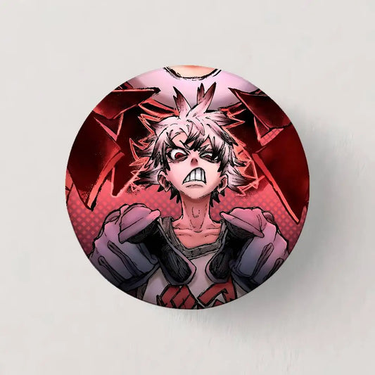Gachiakuta Rudo Button Pin – Battle Mode