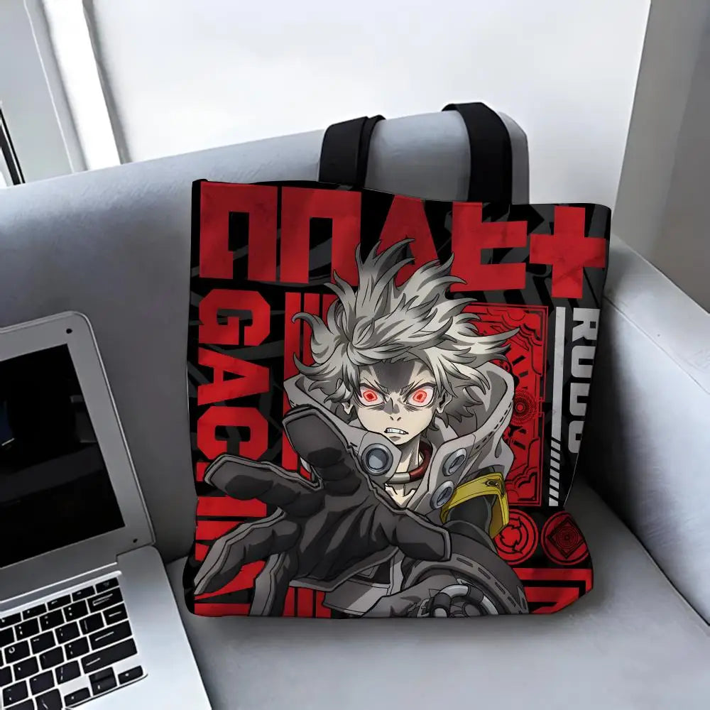 Gachiakuta Rudo Red Eyes Black Tote Bag