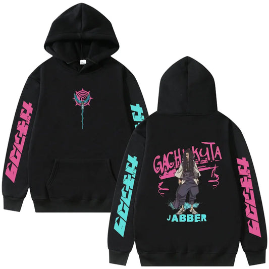 Gachiakuta Anime Jabber Wonger Black Hoodie