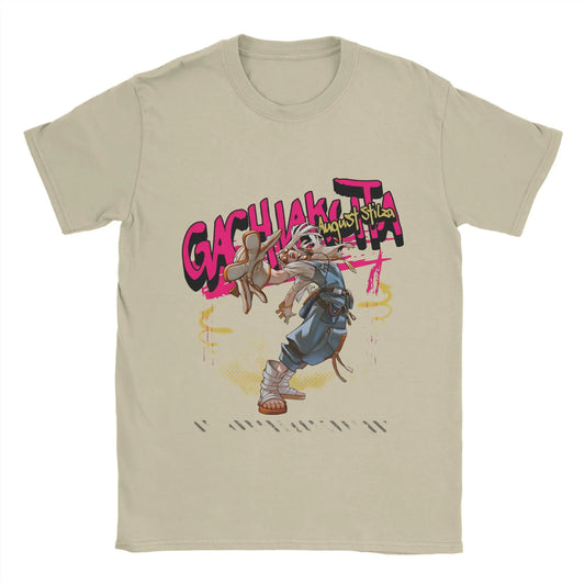 Rudo Surebrec Gachiakuta Anime Streetwear Beige T-Shirt