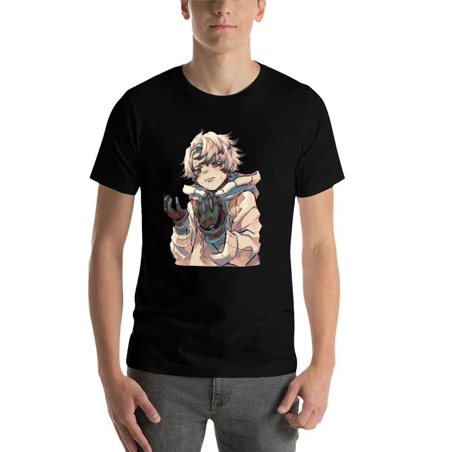 White Gachiakuta Rudo Surebrec T-Shirt