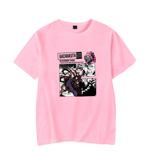 Gachiakuta Scavenger Rudo T-Shirt – Pink