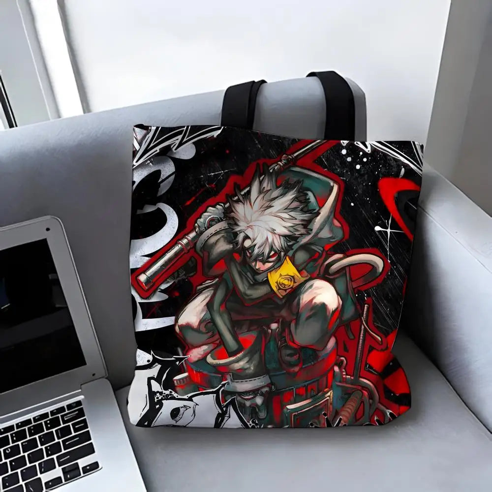 Gachiakuta Rudo Manga Black Tote Bag