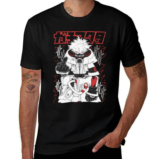 Black Anime Gachiakuta Rudo Rage Mode T-Shirt