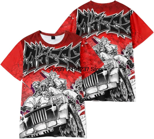 Gachiakuta Urban Outlaw Car Chase T-Shirt