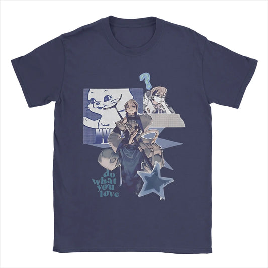 Gachiakuta Zanka Nijik Anime T Shirt Navy Blue