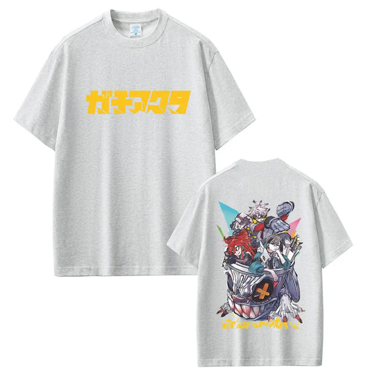 Gachiakuta Team Akuta Gray Graphic T-Shirt