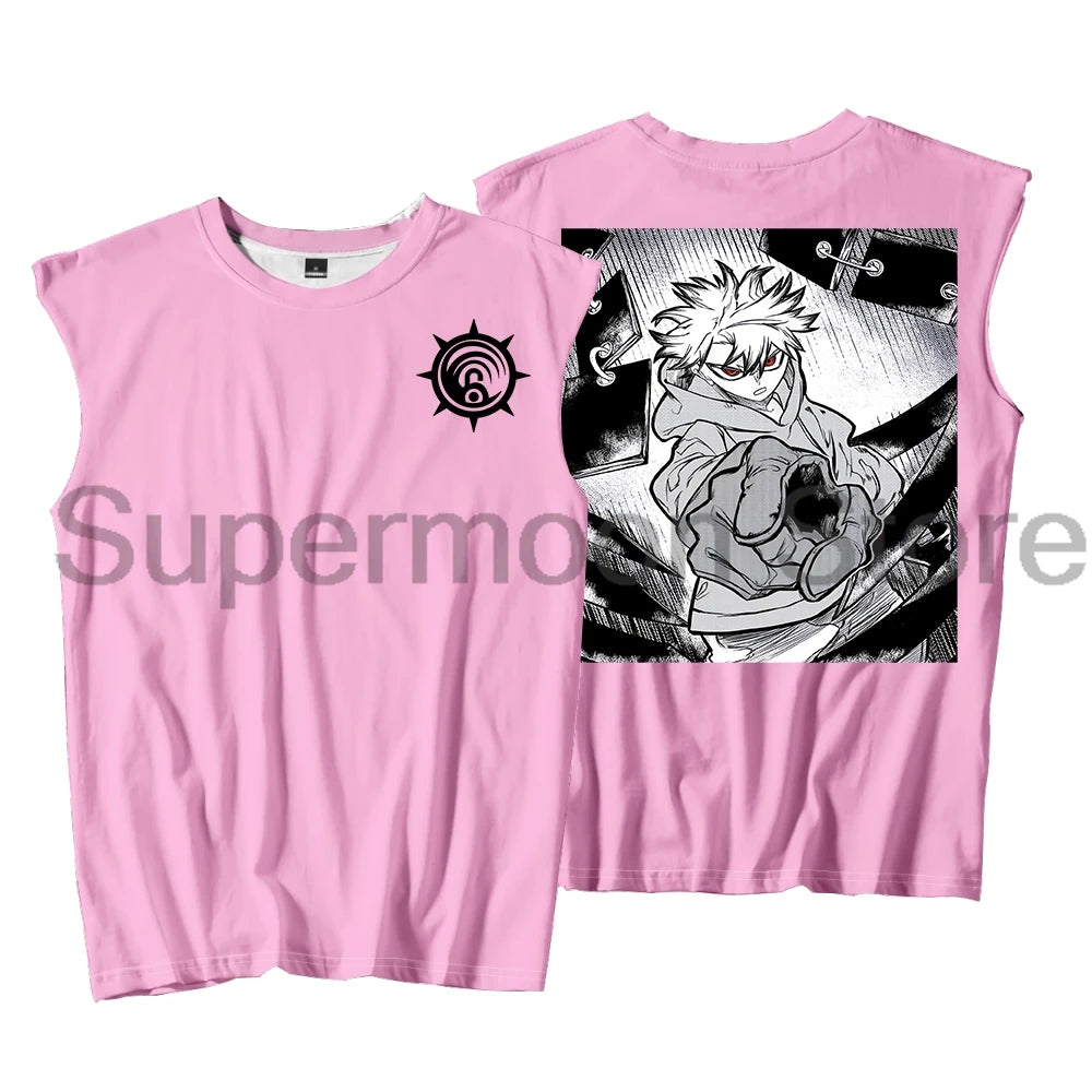 Gachiakuta Rudo White Tank Top