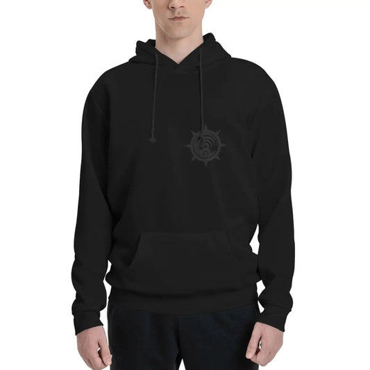 Gachiakuta Cleaners Symbol Hoodie Black