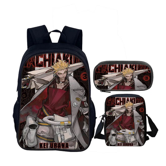 Gachiakuta Enjin 3-Piece Backpack Set – Manga School Bag