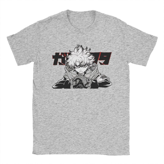 Gachiakuta Rudo “Underground Resolve” Gray T-Shirt