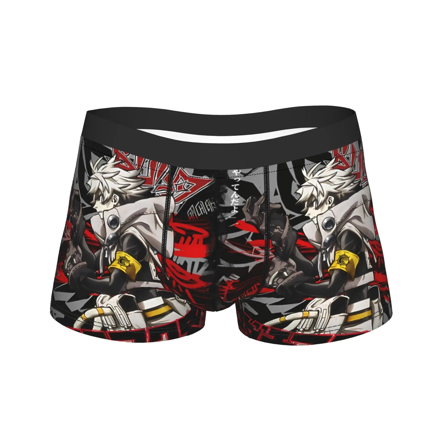 Gachiakuta Rudo Action Black Boxer Briefs