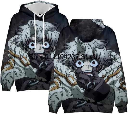 Gachiakuta Anime Rudo Face Hoodie