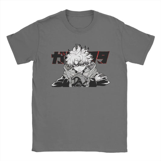 Gachiakuta Rudo “Underground Resolve” Dark Grey T-Shirt