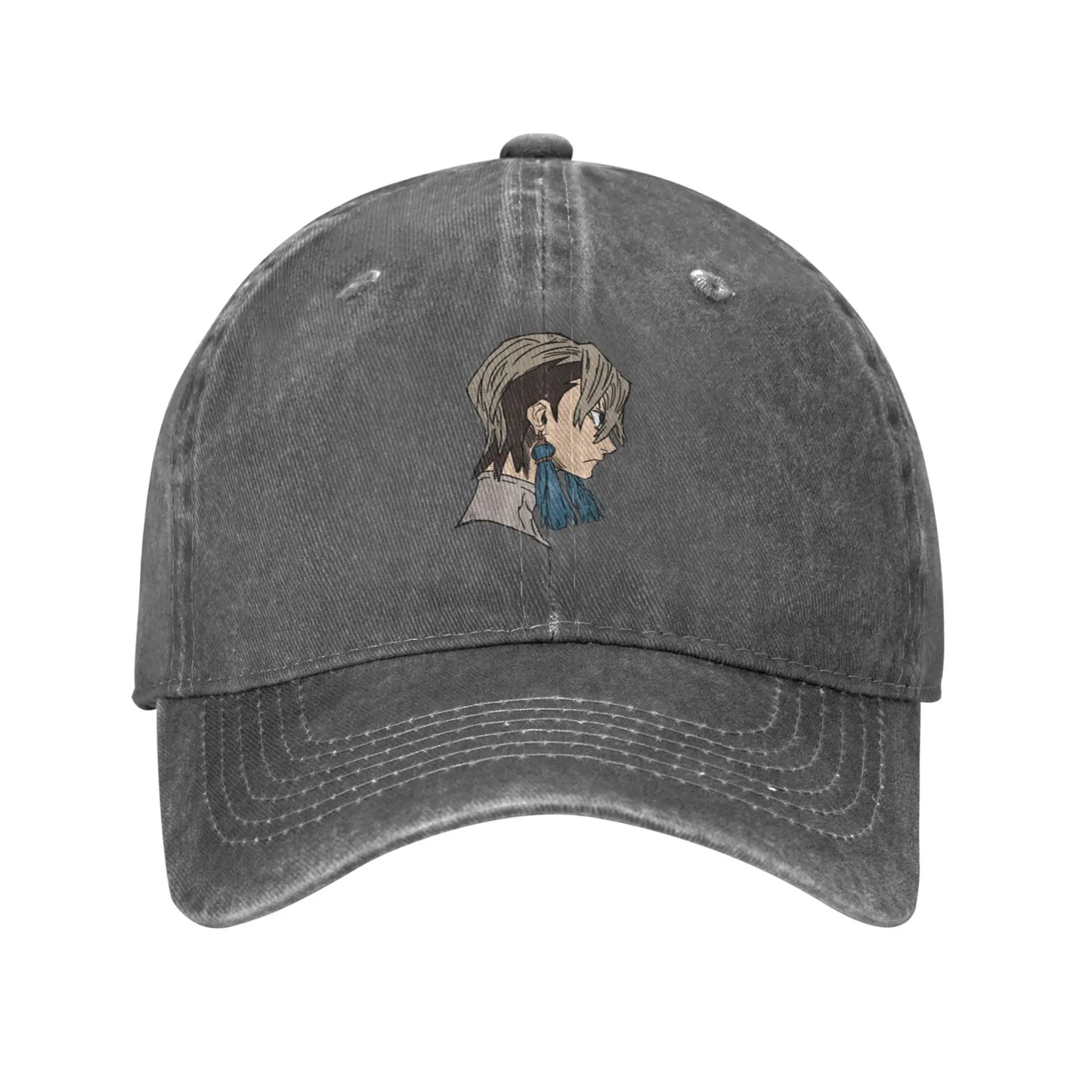 Gachiakuta Zanka Nijiku Gray Vintage Cap
