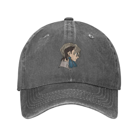 Gachiakuta Zanka Nijiku Gray Vintage Cap