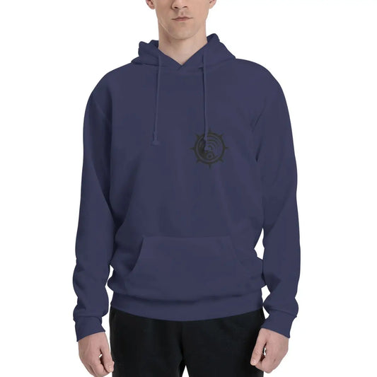 Gachiakuta Cleaners Symbol Hoodie Navy Blue