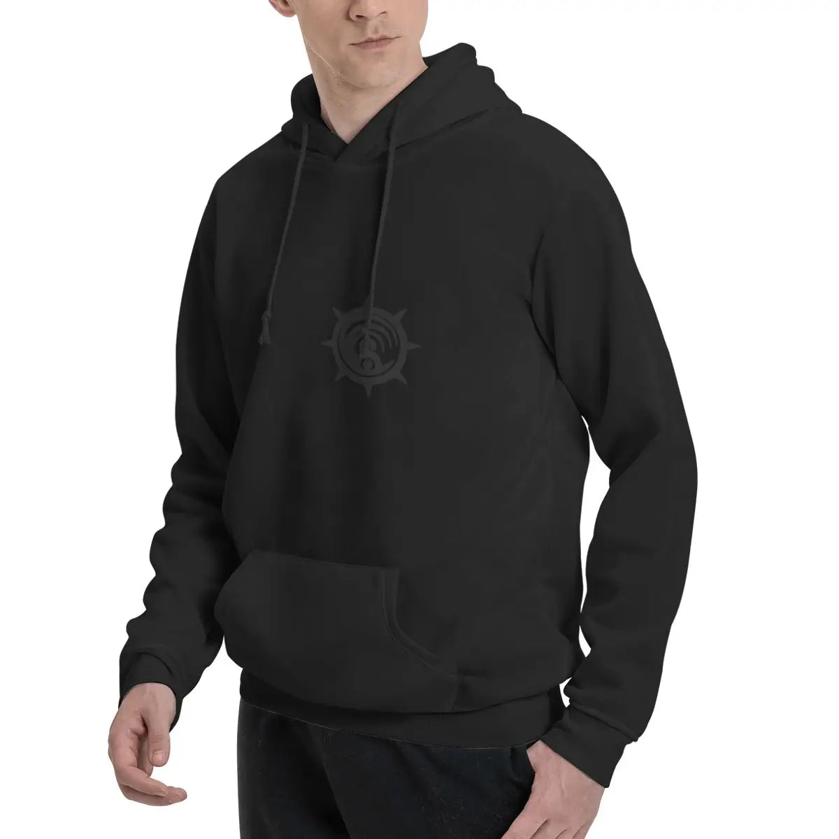 Gachiakuta Cleaners Symbol Hoodie Gray
