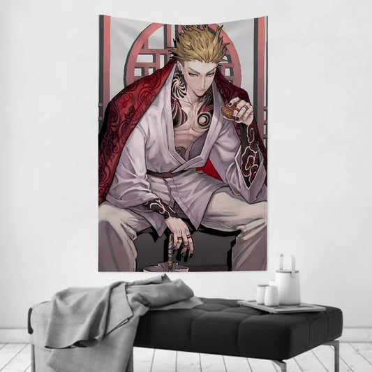 Enjin Gachiakuta Tapestry – Throne Pose