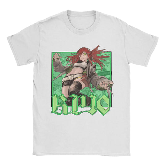 Anime Gachiakuta Riyo Reaper White T-Shirt