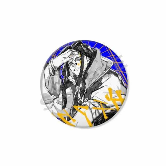 Gachiakuta Button Pin – Jabber Wonger Graffiti Line