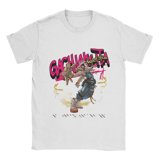 Rudo Surebrec Gachiakuta Anime Streetwear White T-Shirt