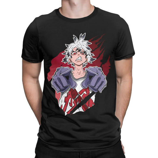 Rudo Gachiakuta Anime Black T-Shirt