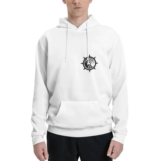 Gachiakuta Cleaners Symbol Hoodie White