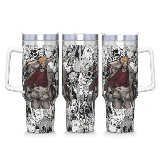 Gachiakuta Enjin Umbreaker Manga Collage 40oz Stainless Steel Tumbler