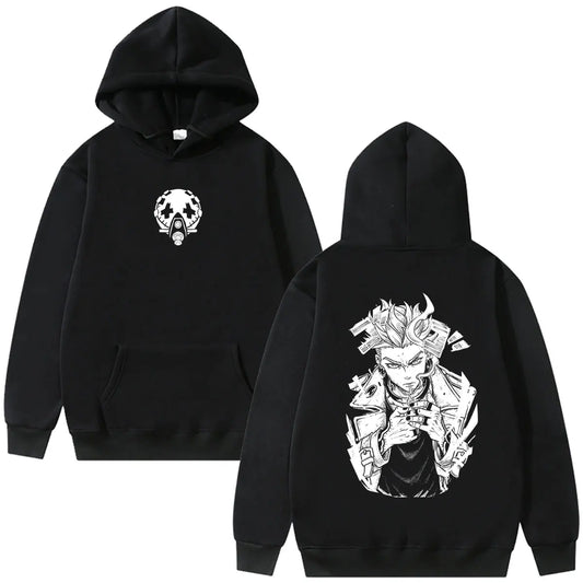 Manga Gachiakuta Enjin Cleaners Black Hoodie