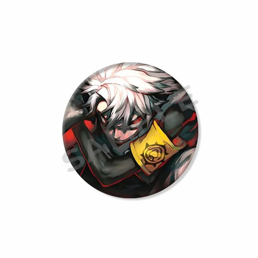 Gachiakuta Button Pin – Rudo Tactical Stealth