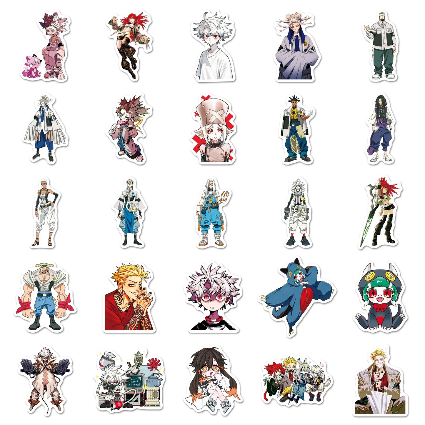 50PCS Anime Gachiakuta Stickers