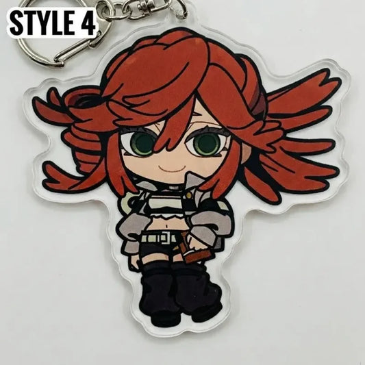 Gachiakuta Riyo Reaper Chibi Character Keychain