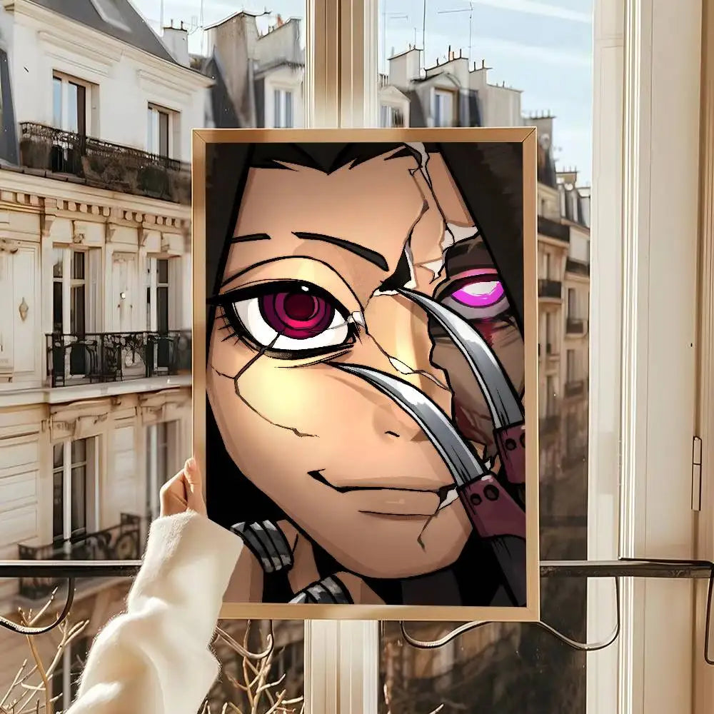 Gachiakuta Jabber Wonger Crimson Eye Claw Close-Up Poster