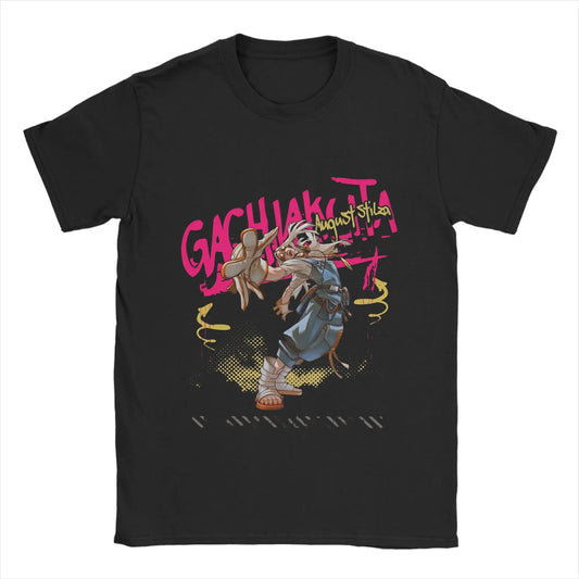 Rudo Surebrec Gachiakuta Anime Streetwear Black T-Shirt