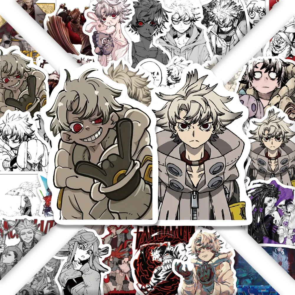 Gachiakuta Waterproof Anime Stickers Set (10 Pieces)