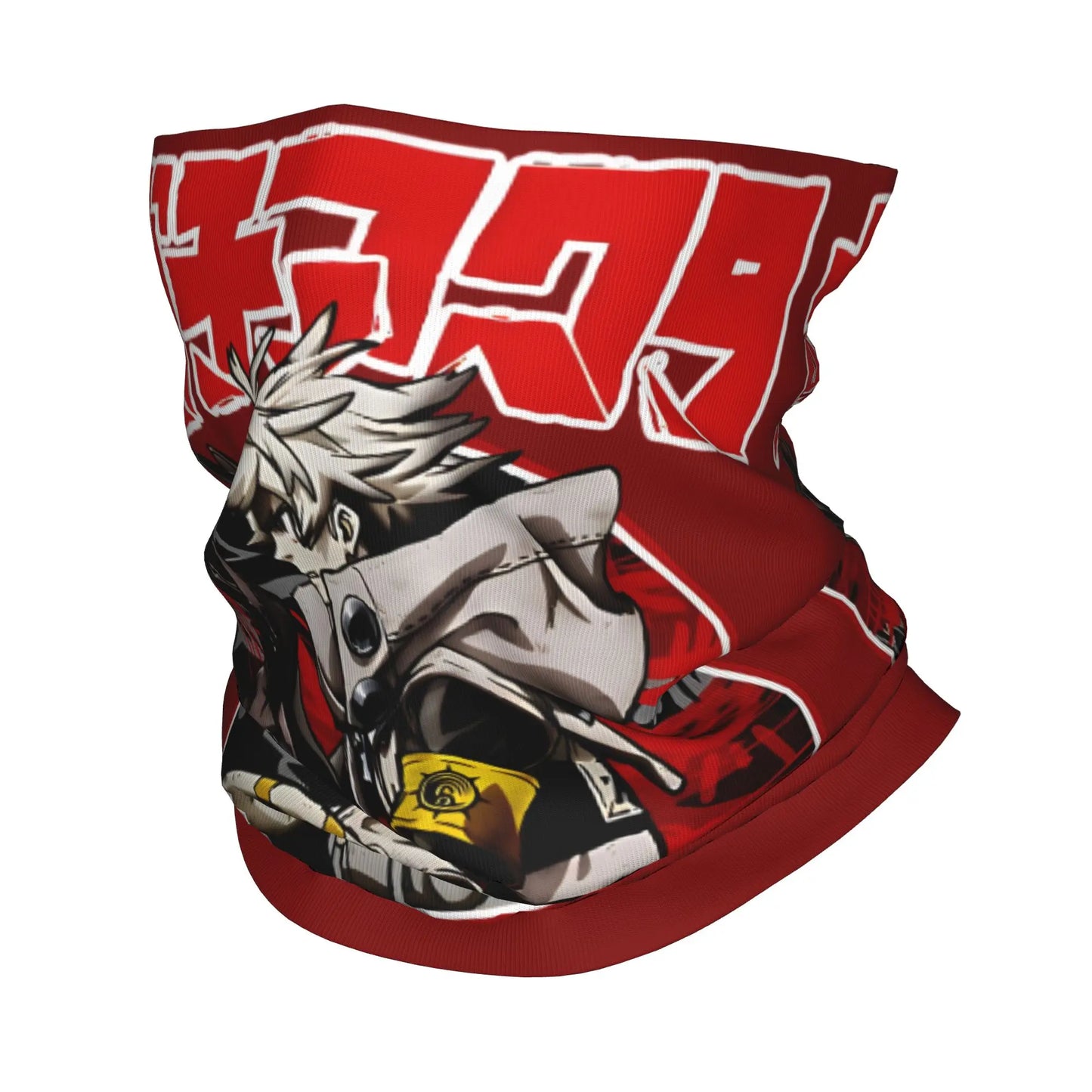 Gachiakuta Rudo Surebrec Red Strike Neck Gaiter