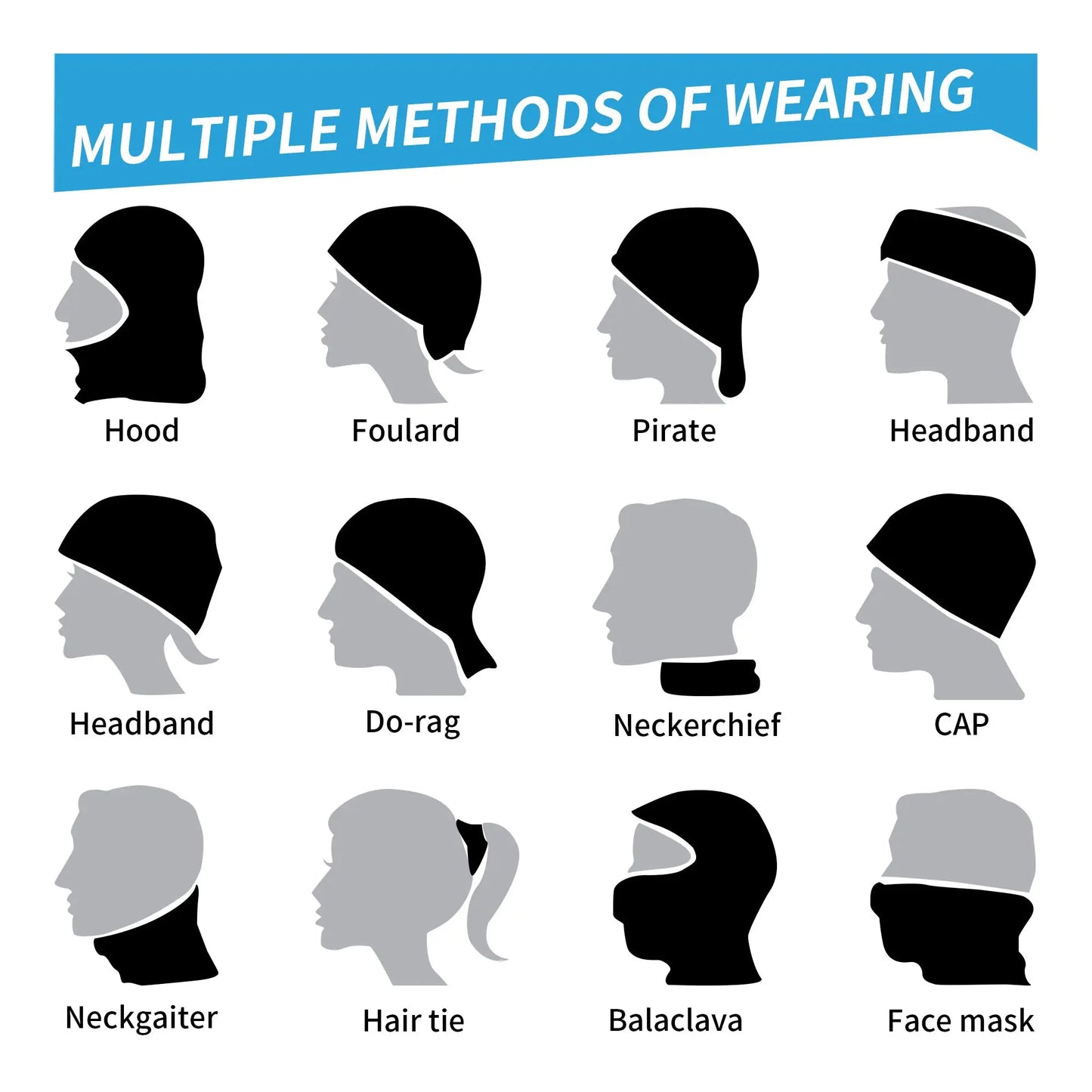 Gachiakuta Cleaner Emblem Red Pattern Neck Gaiter