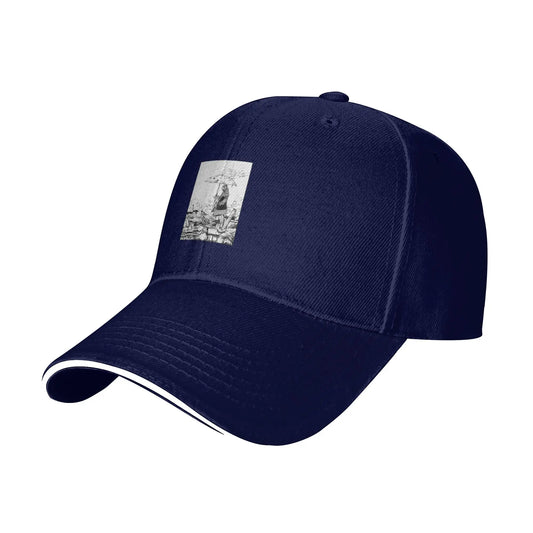 Gachiakuta Enjin Manga Panel Navy Blue Baseball Cap