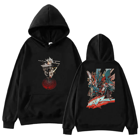 Gachiakuta Chaos Graffiti Warrior Black Hoodie