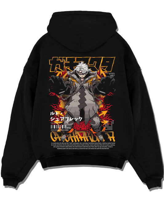 Gachiakuta Rudo Surebrec Black Hoodie