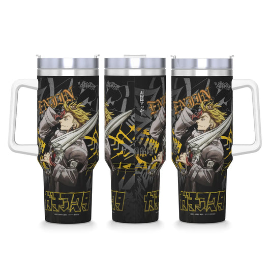 Gachiakuta Blond Sword Graffiti 40oz Stainless Steel Tumbler