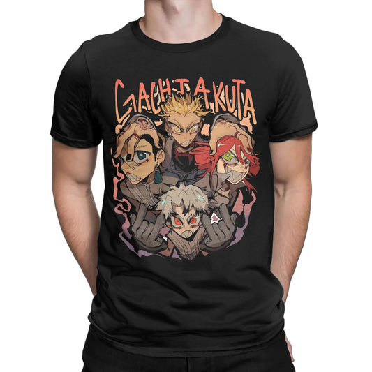 Gachiakuta Anime Team Black T-Shirt